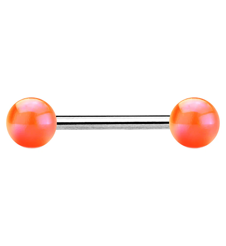 Orange Luminescent Barbell