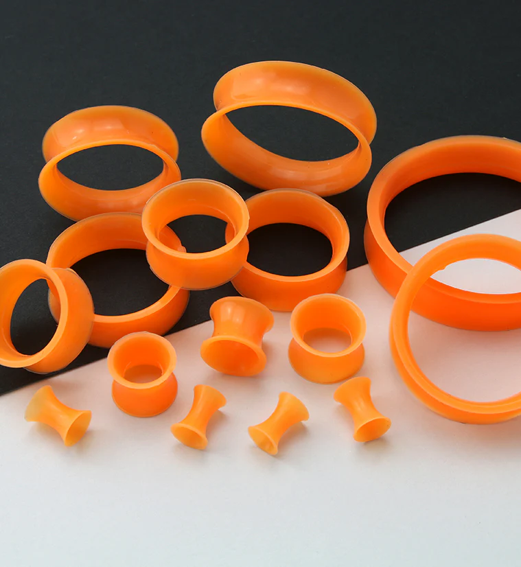 Orange Silicone Ear Skins - Image 2