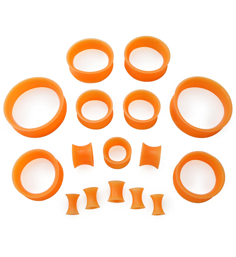 Orange Silicone Ear Skins - Image 3