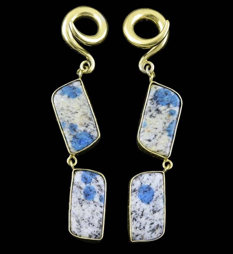 Parallel K2 Jasper Stone Ear Weights