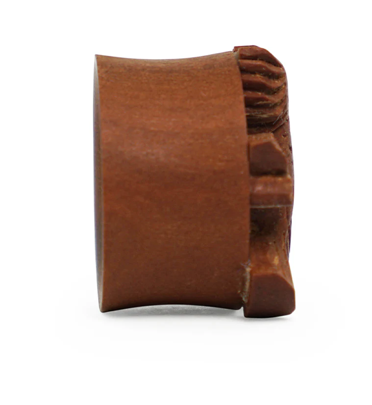 Parrot Carved Saba Wood Tunnels - Image 6