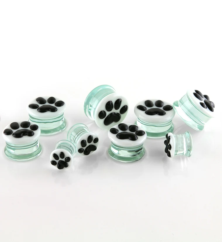 Paw Print Glass Plugs - Image 6