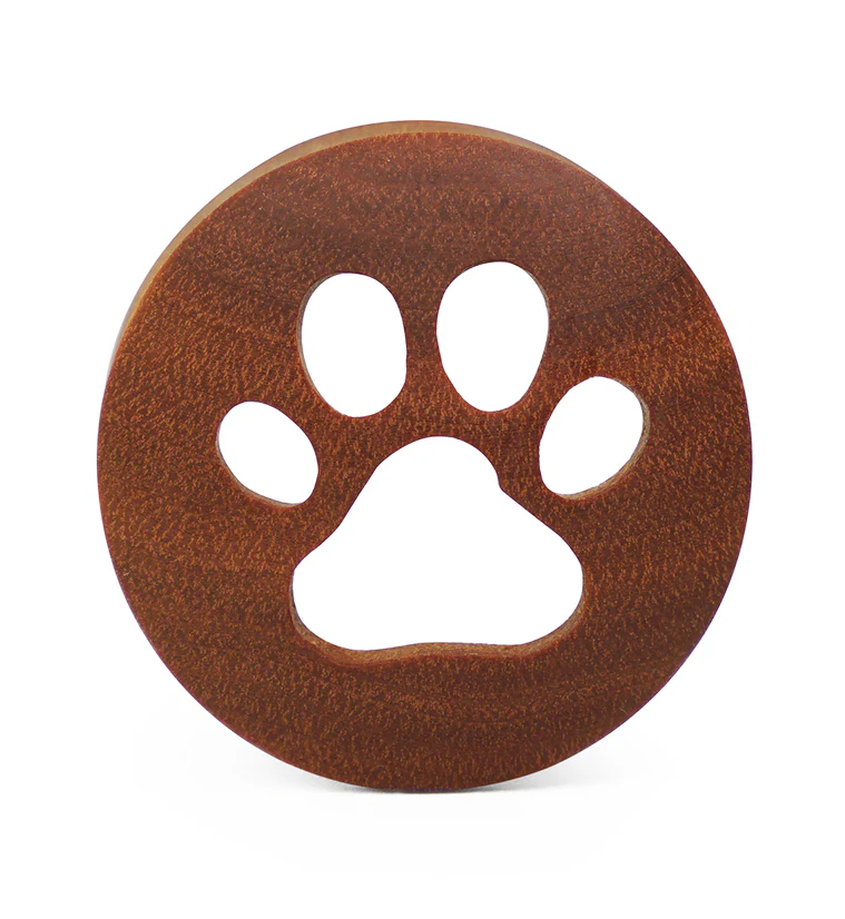Paw Print Saba Wood Tunnels - Image 4