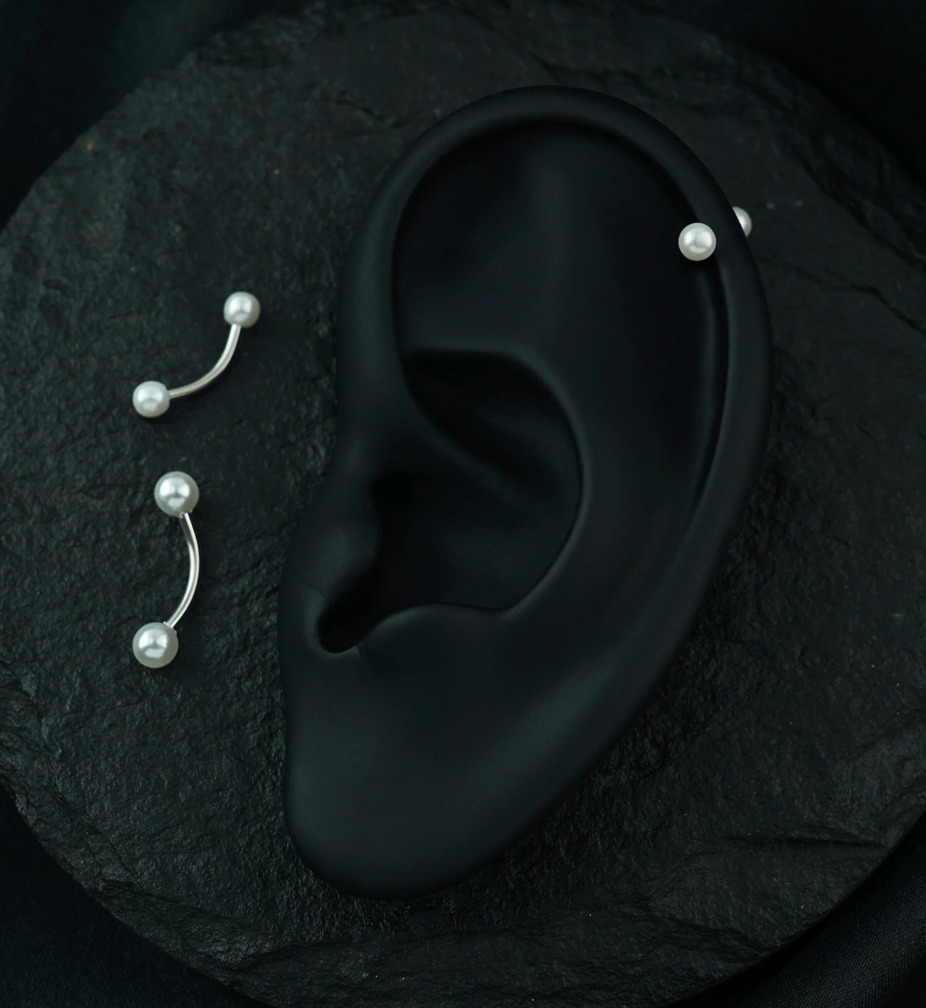 Pearl Top Curved Barbell - Image 4