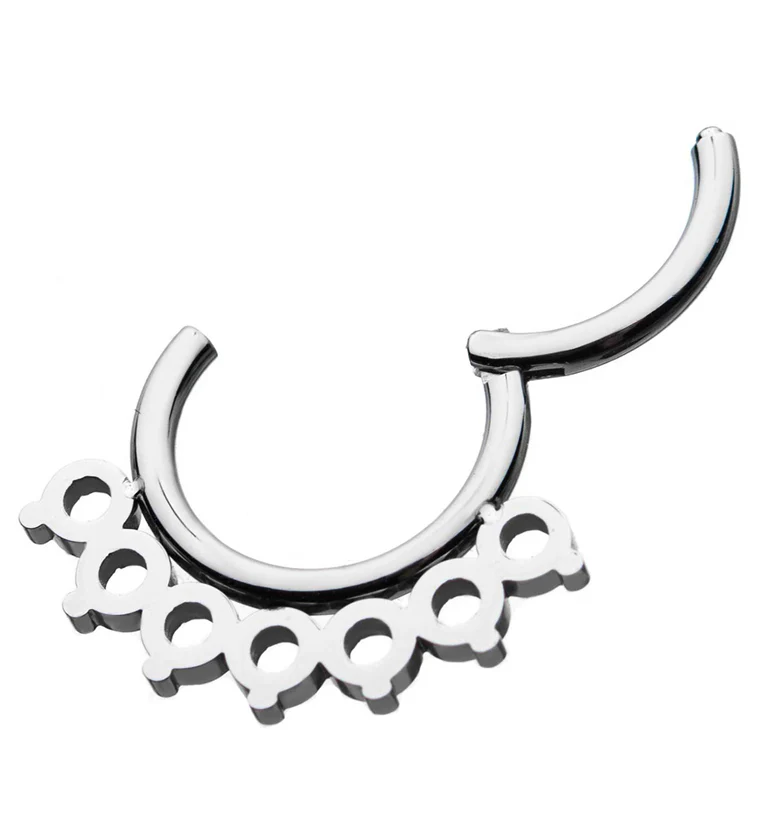 Pike Hinged Segment Ring - Image 2