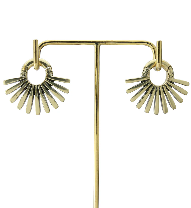 Pinna Brass Hinged Ear Weights - Image 4