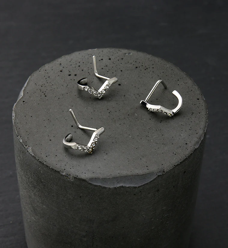 Point Clear CZ Nose Curve - Image 2