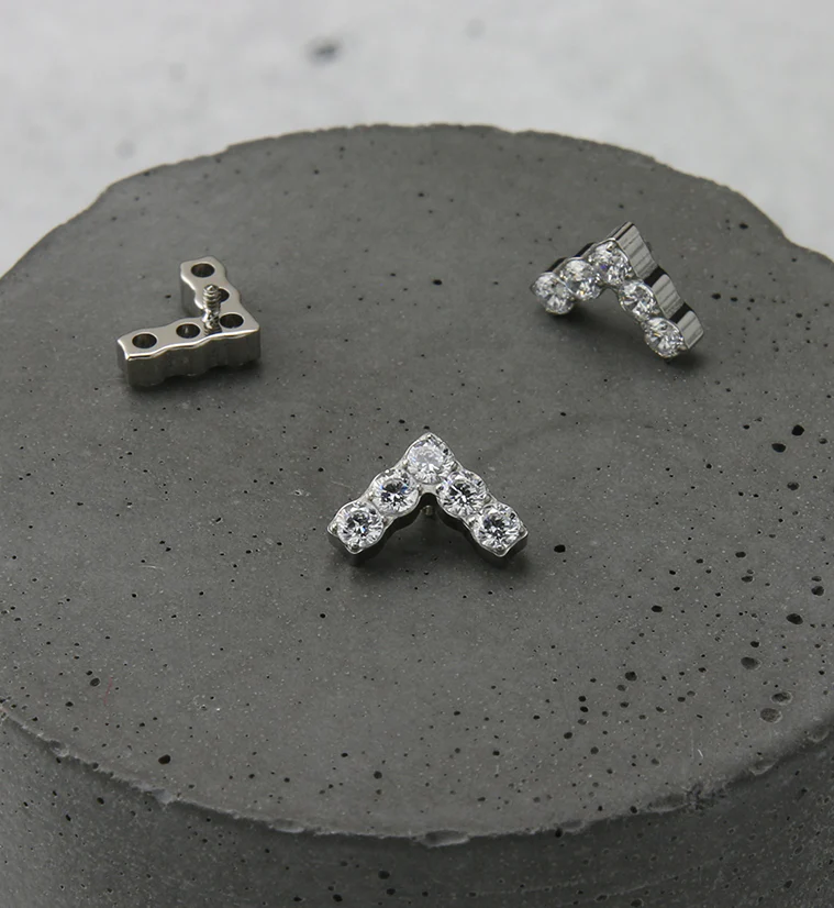 Point CZ Internally Threaded Titanium Top - Image 2