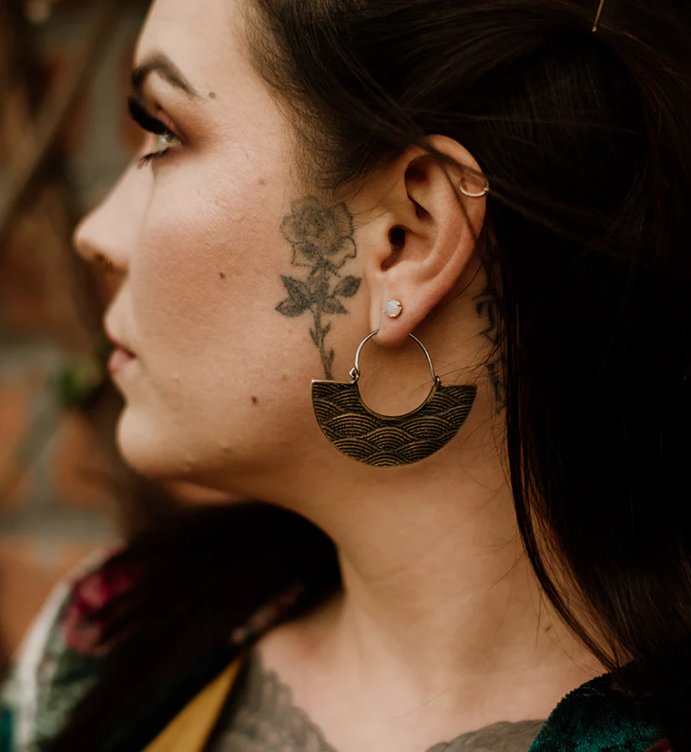 Pulse Titanium Hangers - Earrings - Image 5