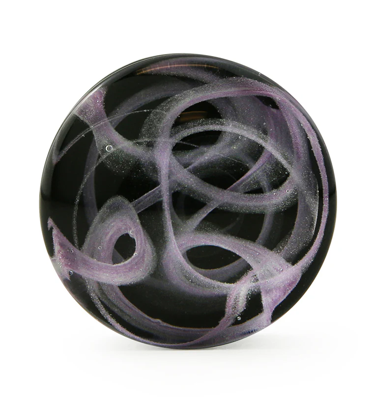 Purple Haze Swirl Glass Plugs - Image 4