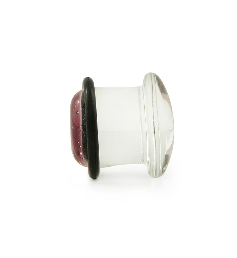 Purple Single Flare Glass Plugs - Image 4