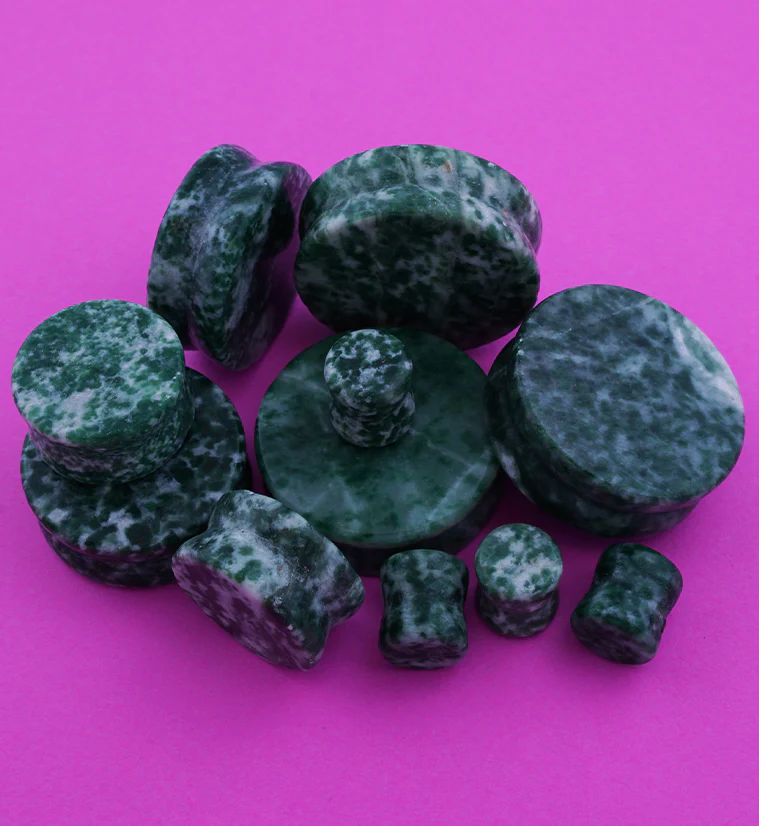 Qinghai Jade Stone Plugs - Image 7