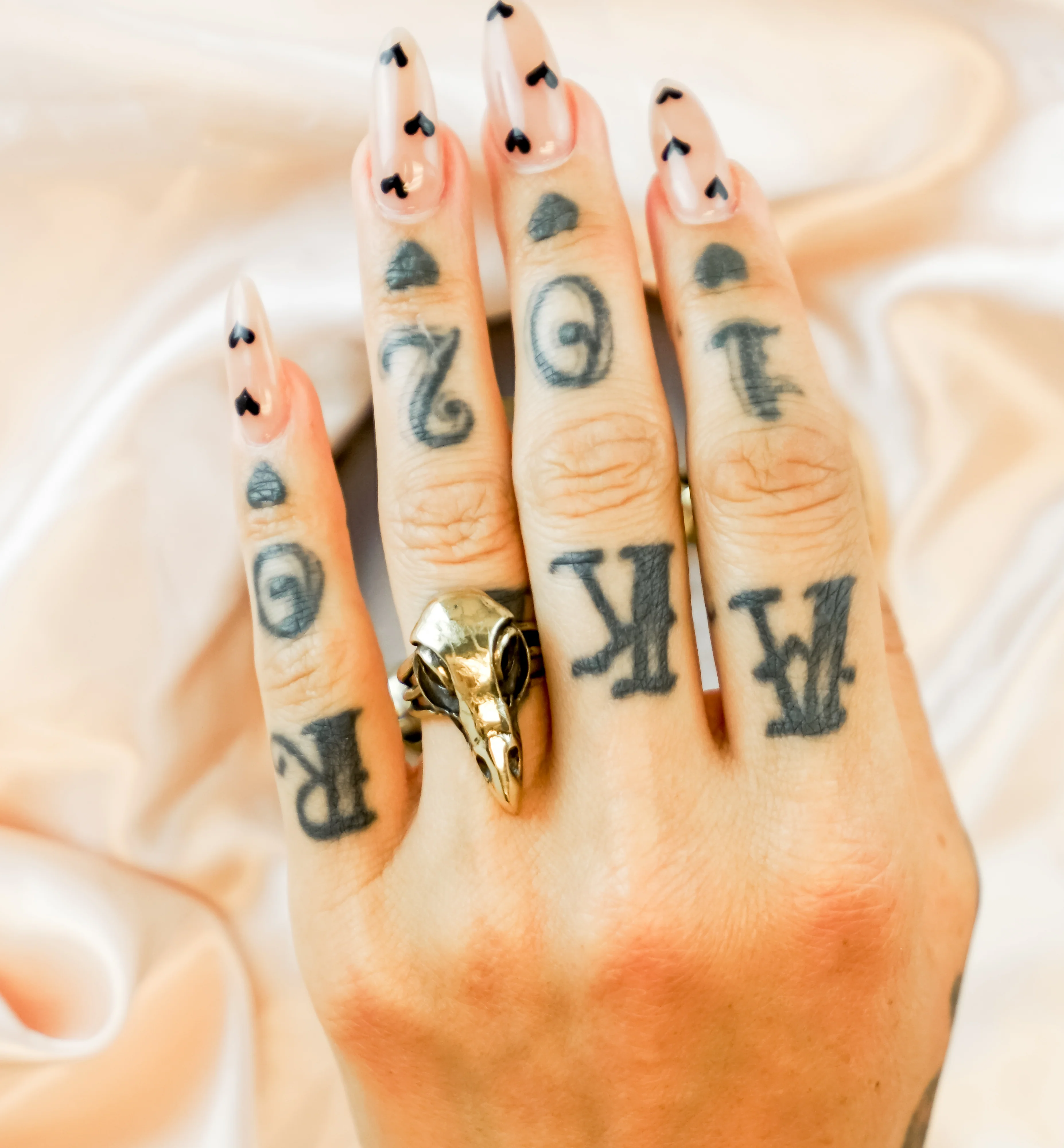 Raven Skull Brass Ring - Image 6