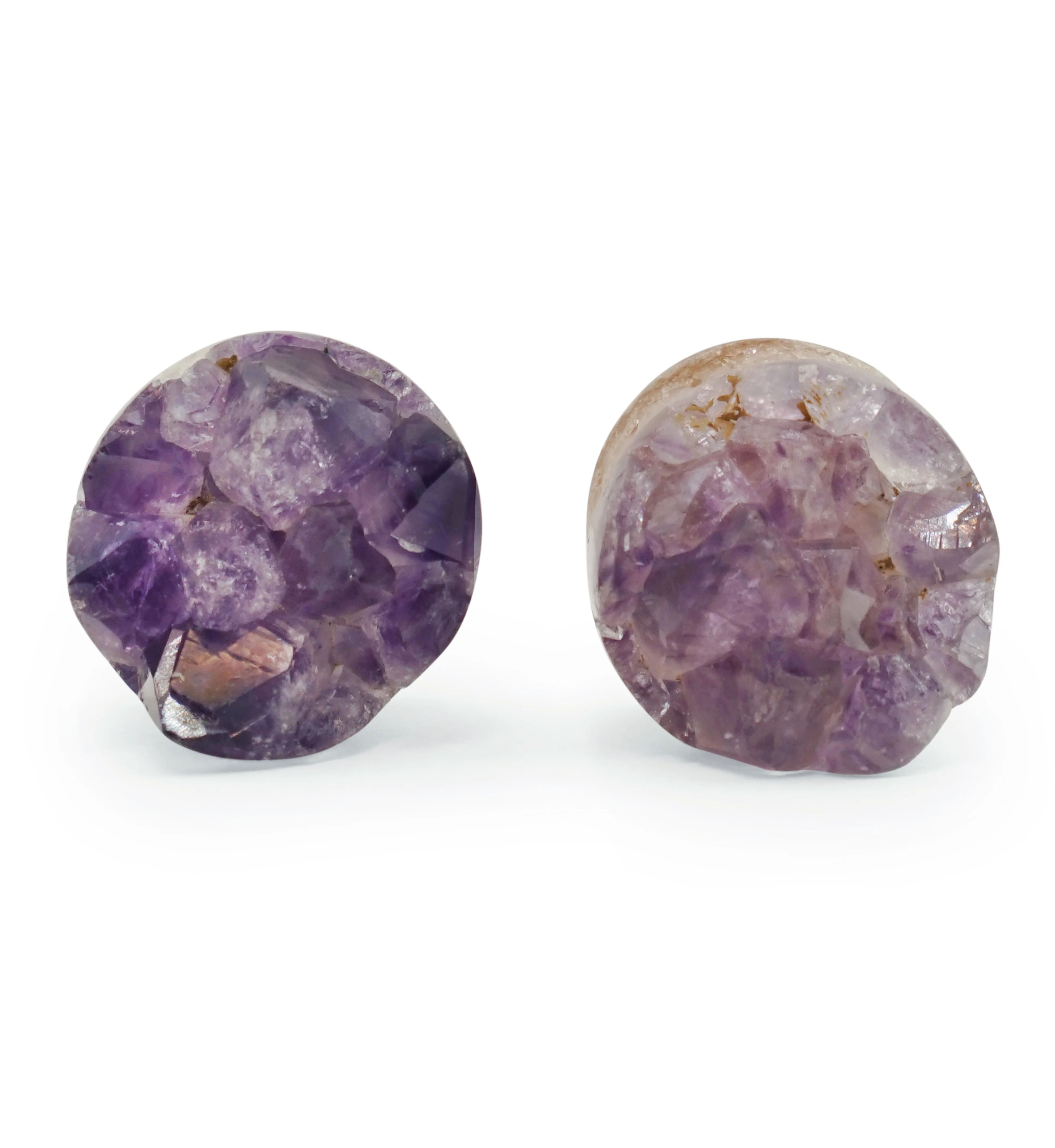 Raw Amethyst Plugs 3-4" (19mm) Version 6 - Image 3