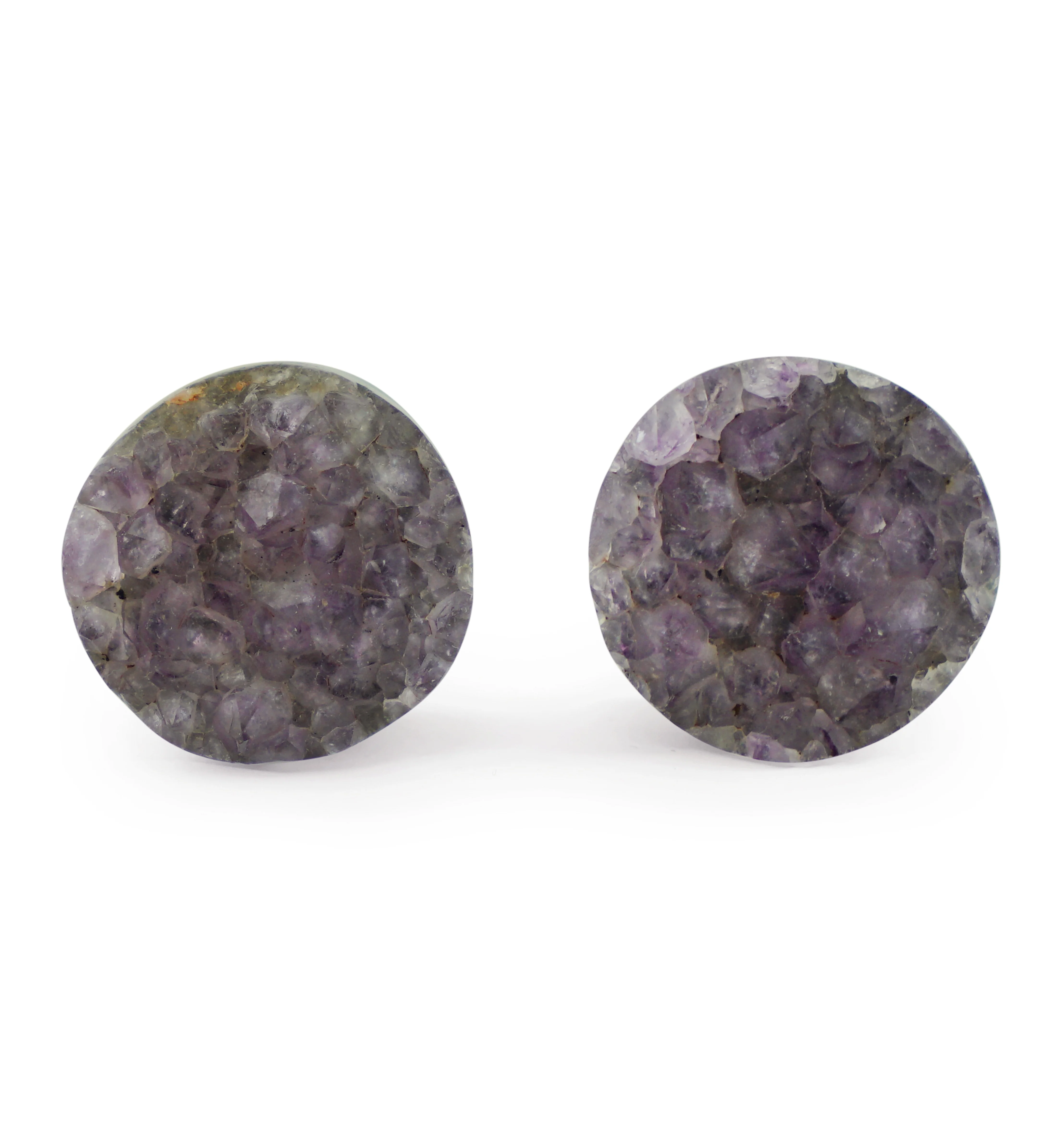 Raw Amethyst Plugs 3/4" (19mm) Version 8 - Image 2