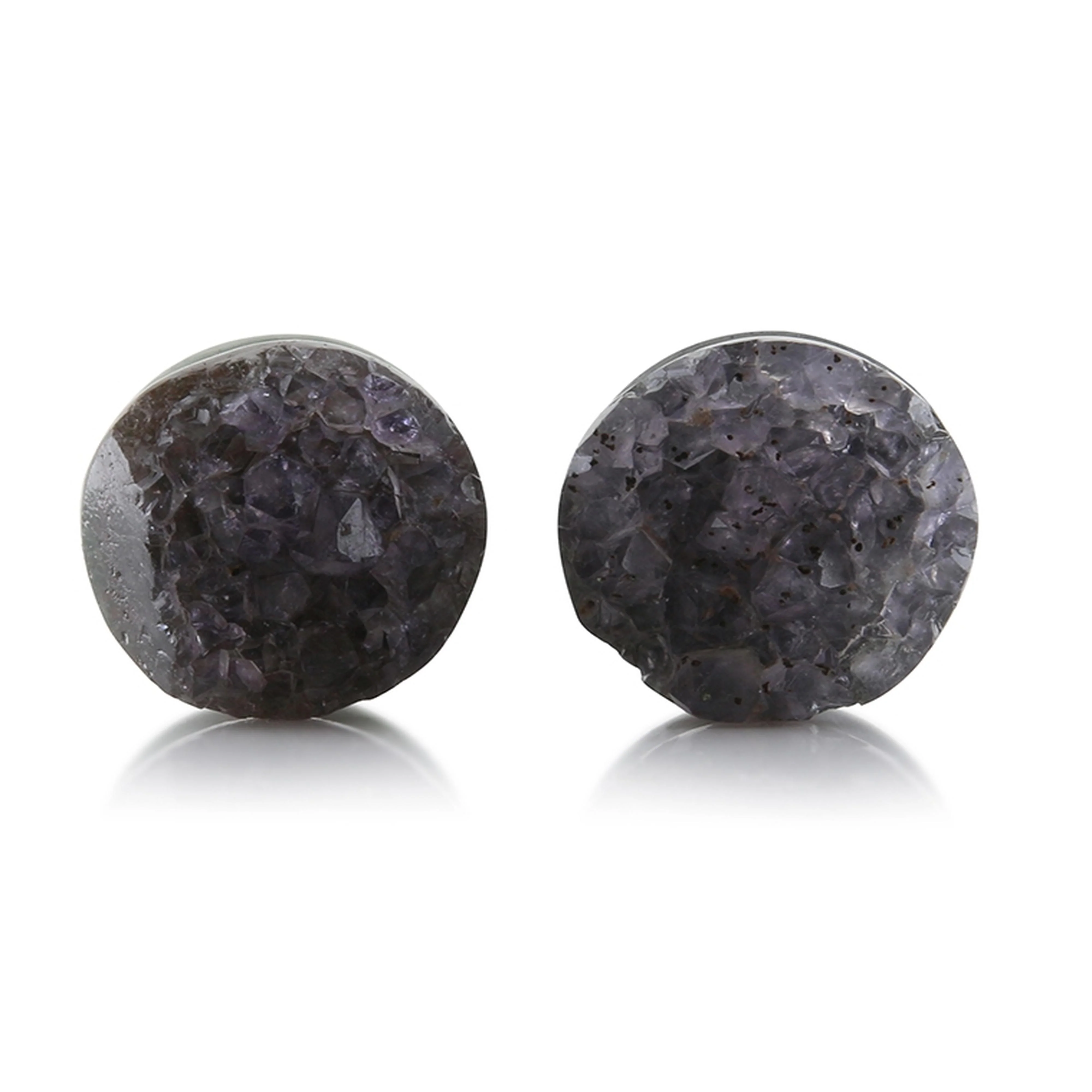 Raw Amethyst Plugs 15mm Version 1 - Image 2