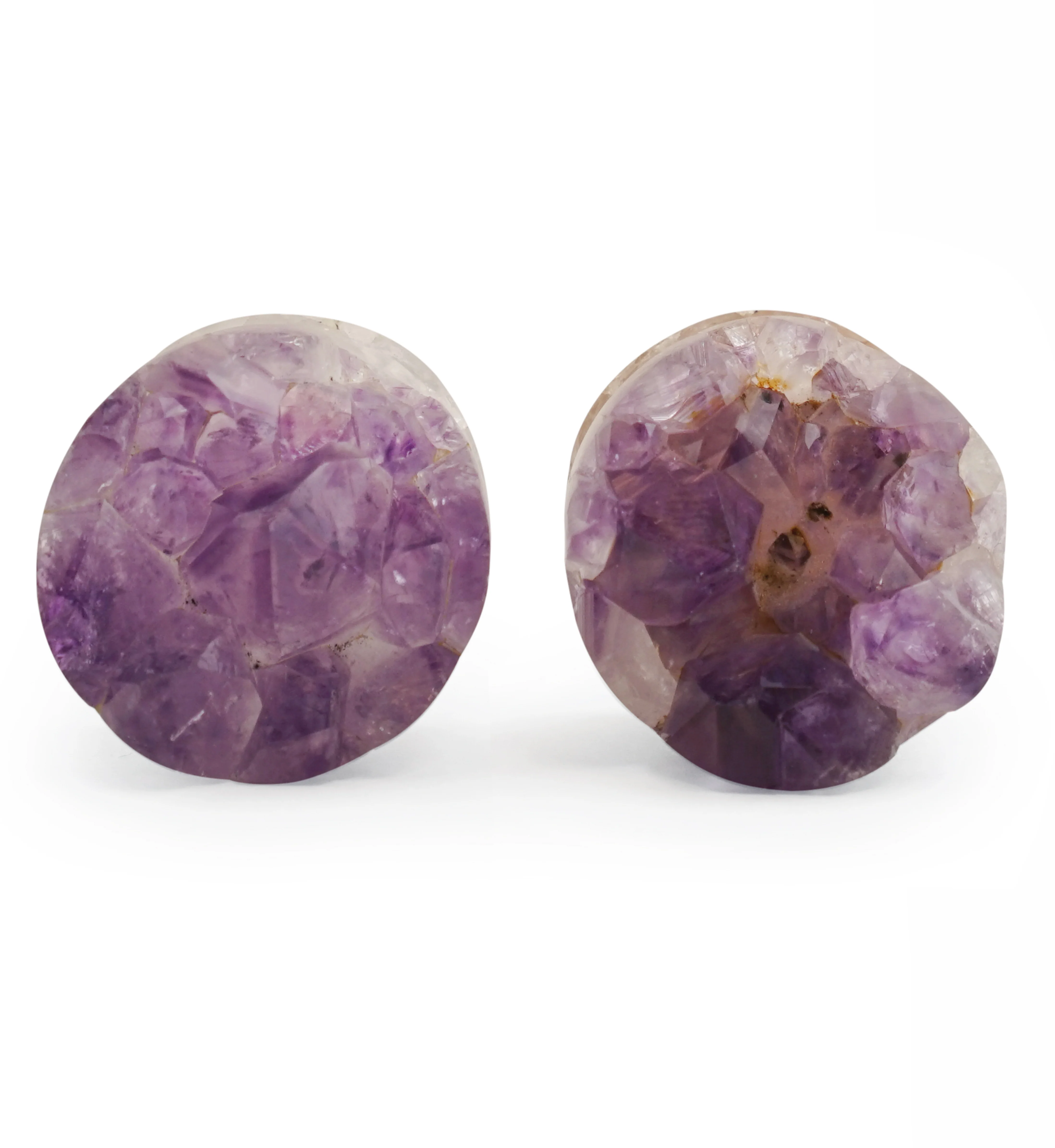 Raw Amethyst Plugs 7-8" (22mm) Version 11 - Image 3