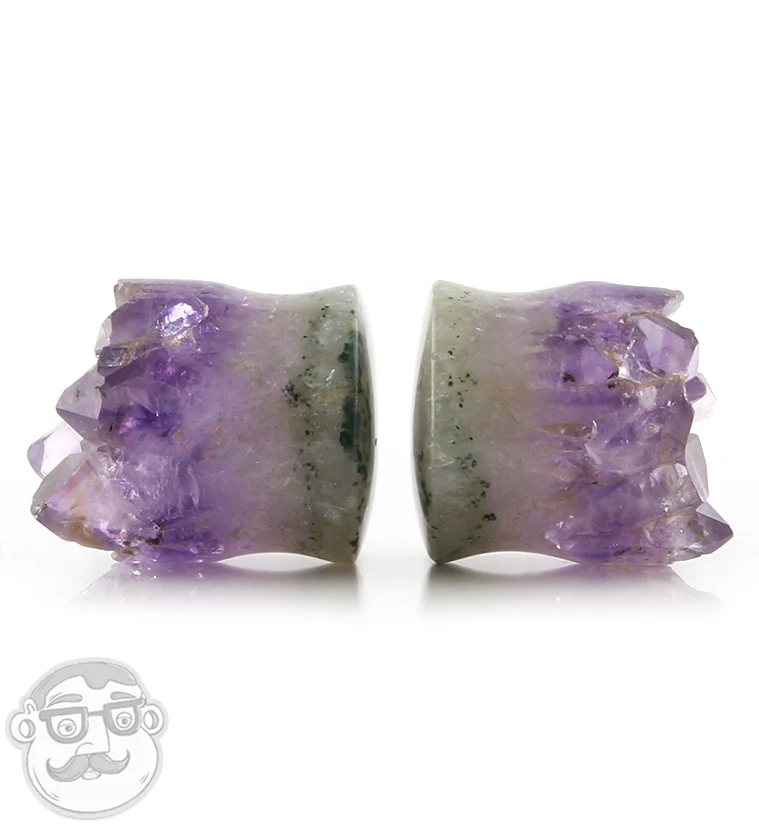Raw Amethyst Plugs 7-8" (22mm) Version 13 - Image 2