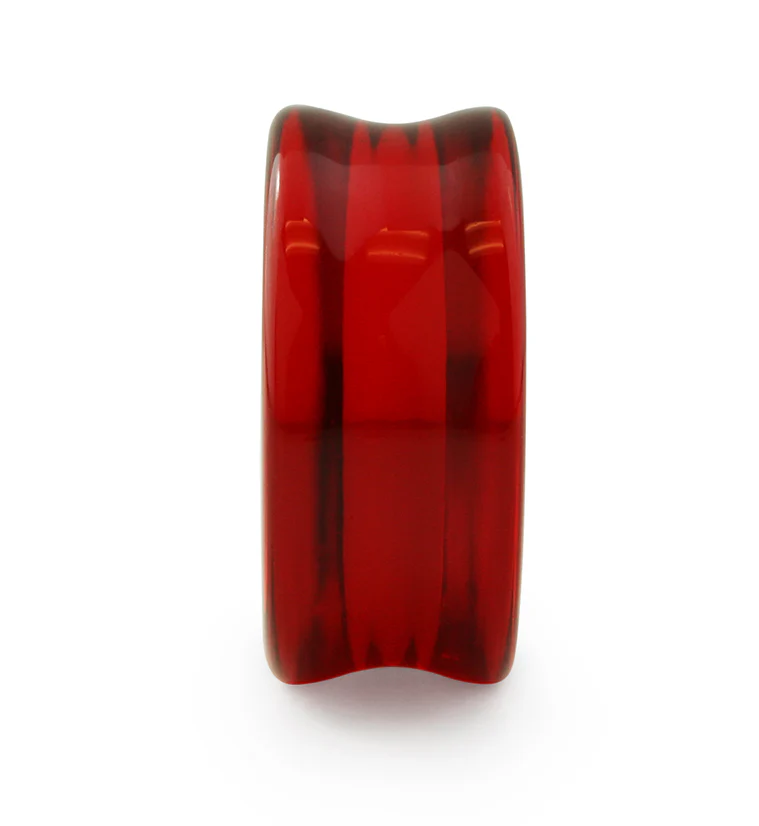 Red Glass Plugs - Image 5