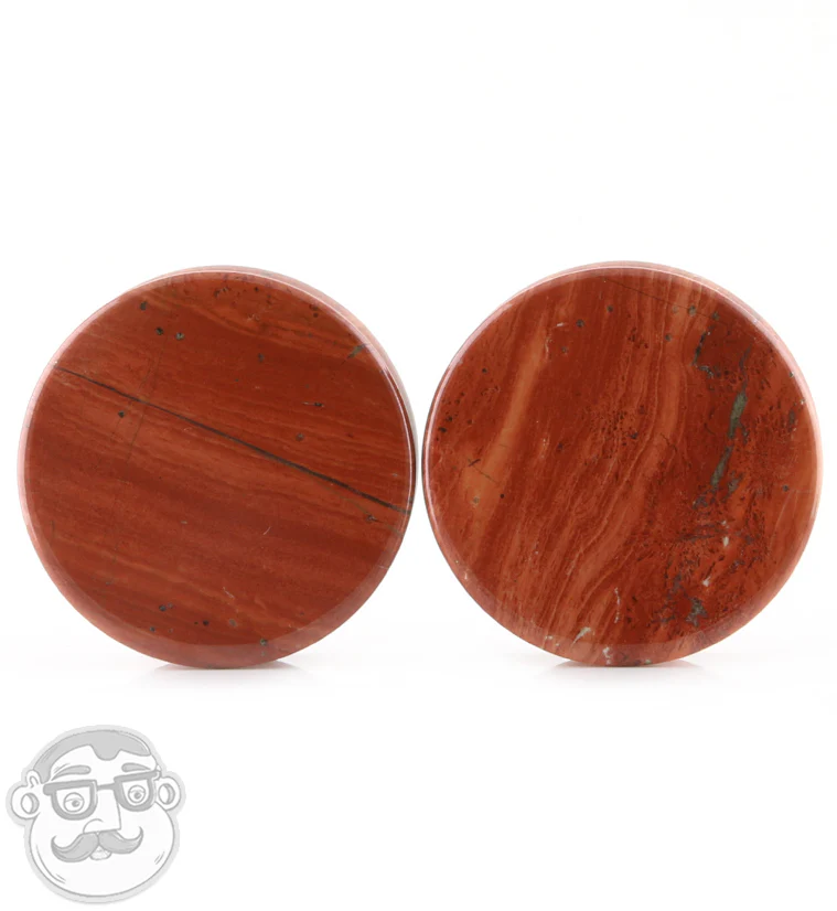 Red Jasper Stone Plugs - Image 3