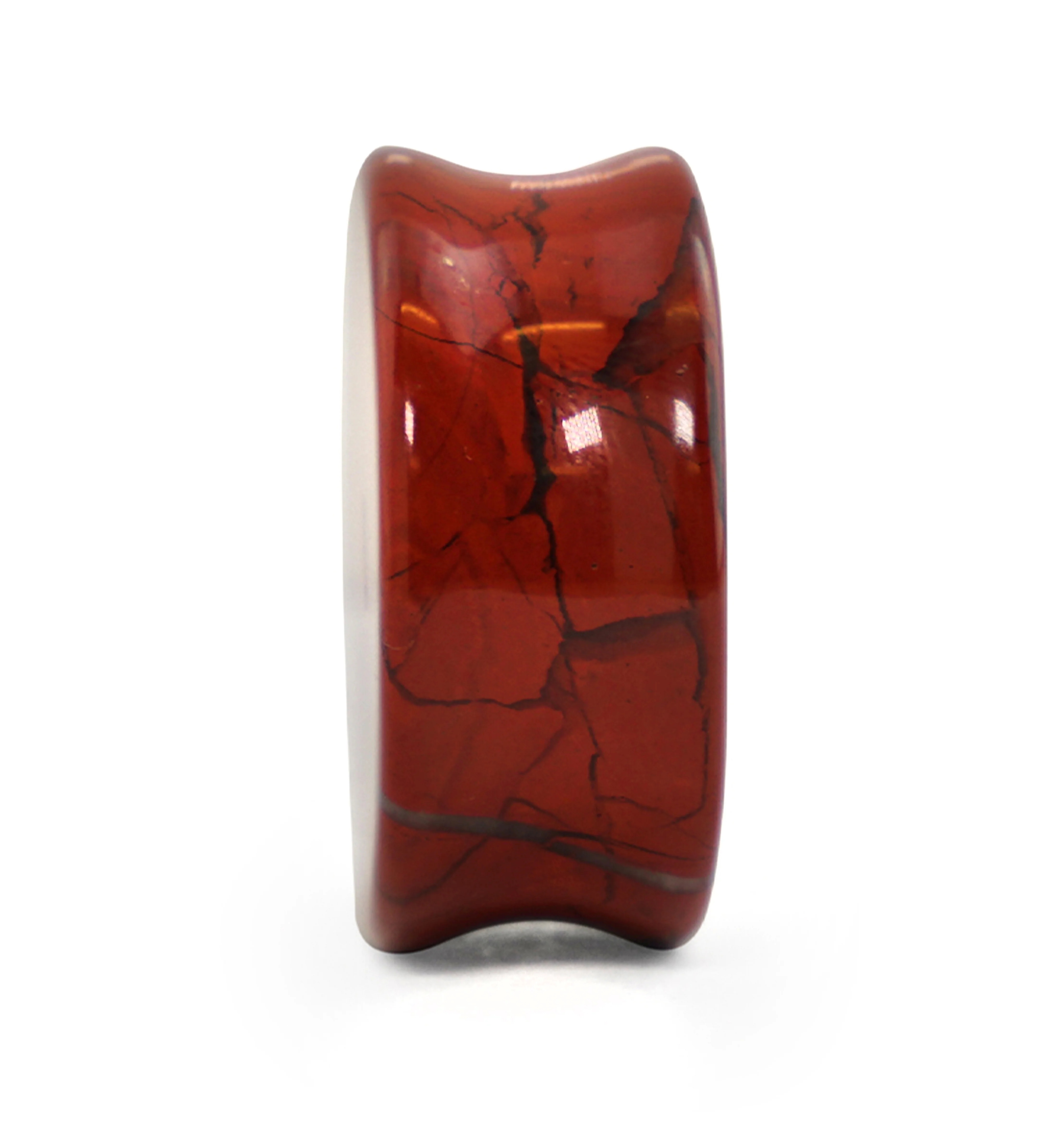 Red Jasper Stone Plugs - Image 4
