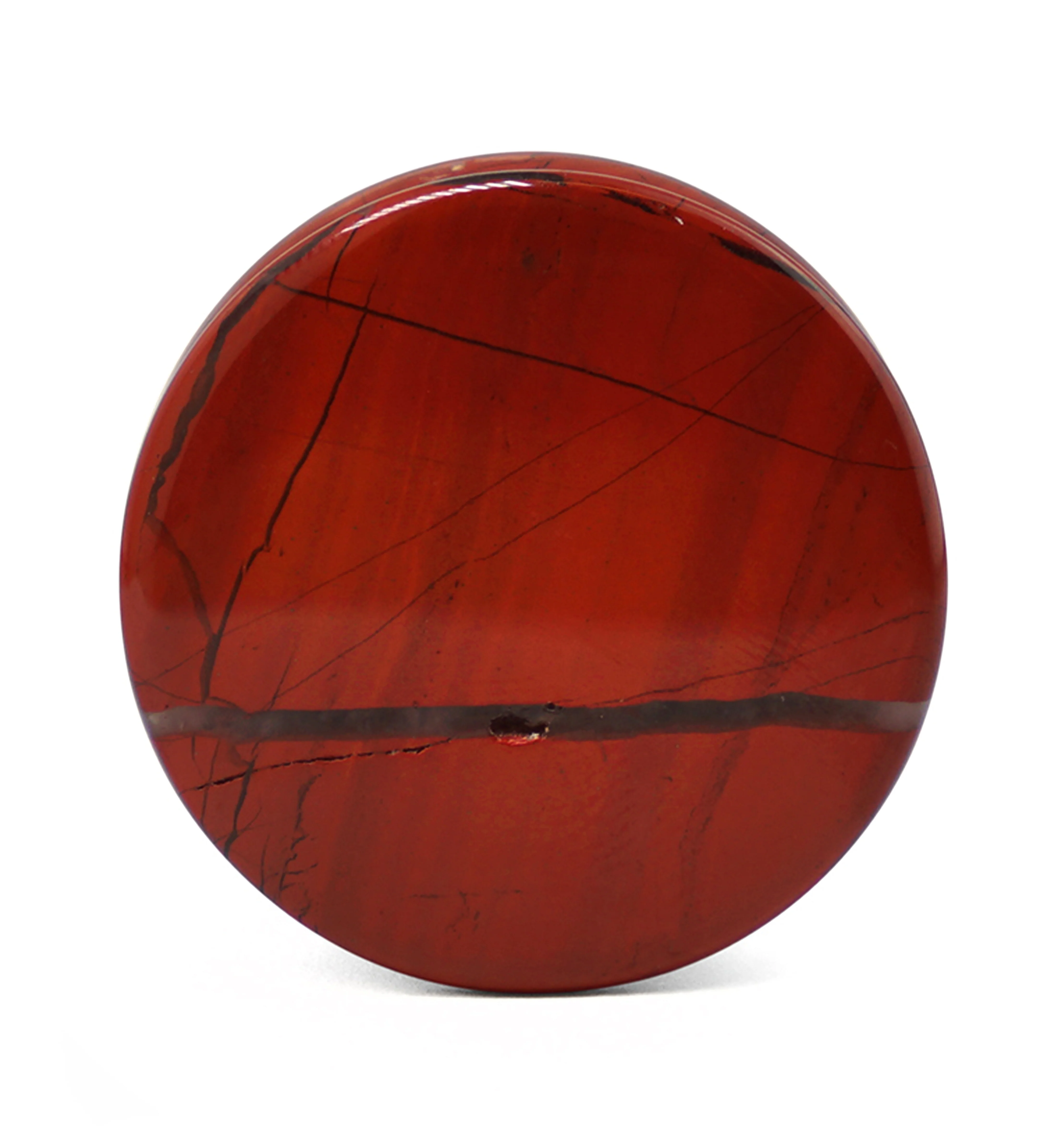 Red Jasper Stone Plugs - Image 5