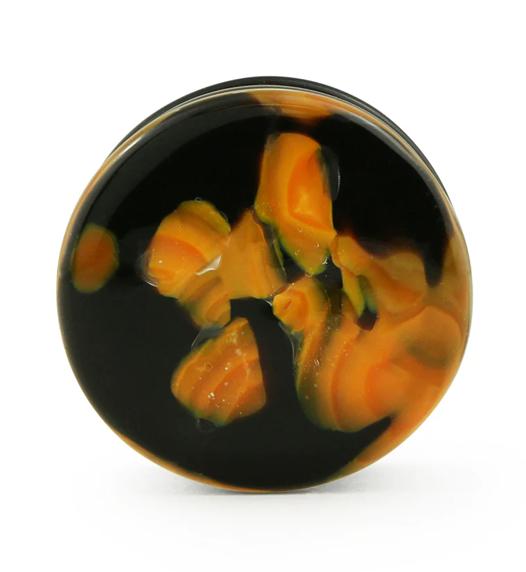 Reef Orange Glass Plugs - Image 3
