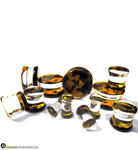 Reef Orange Glass Plugs - Image 5
