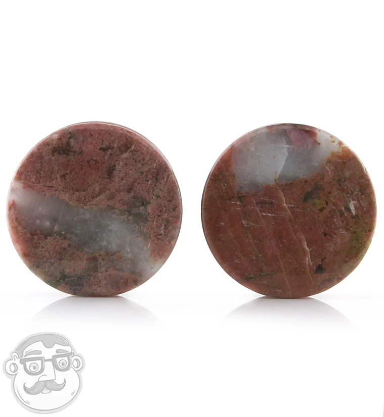 Rhodonite Stone Plugs - Image 13