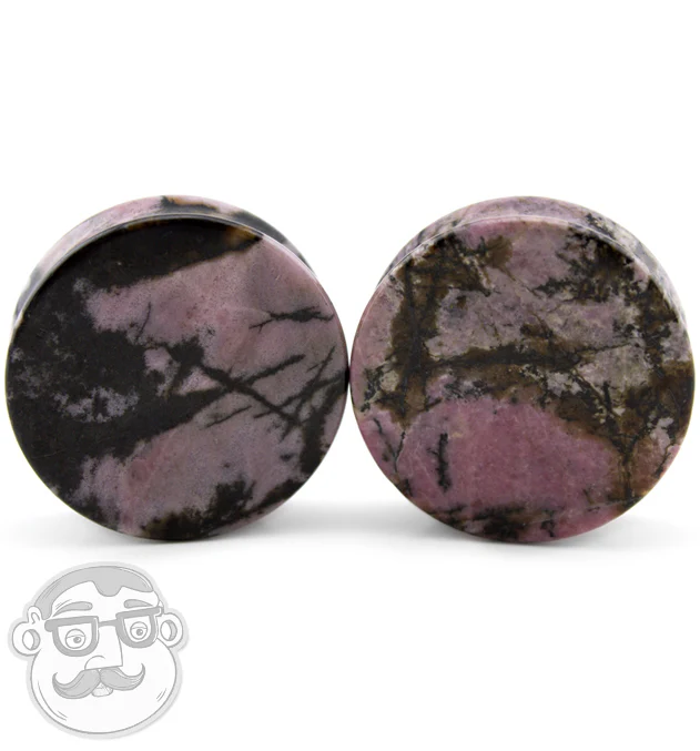 Rhodonite Stone Plugs - Image 9