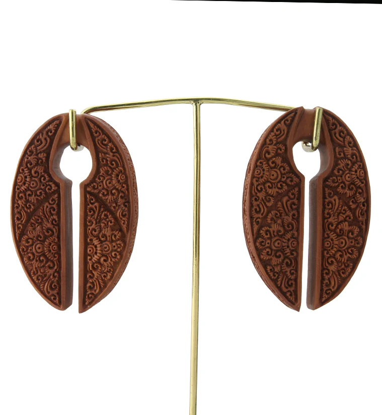 Rococo Saba Wooden Ear Weights - Image 4