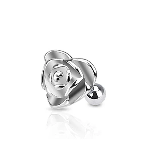 Rose Bud Tragus - Cartilage Barbell