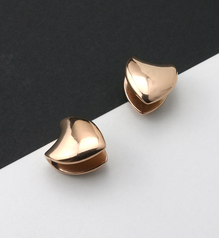 Rose Gold PVD Shield Hangers - Image 3