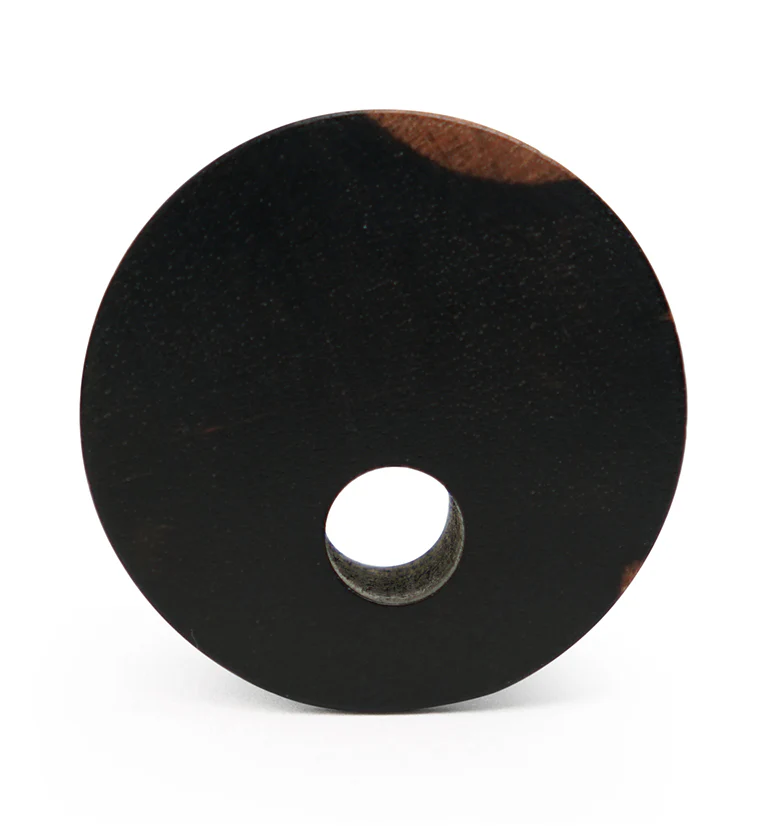 Round Void Areng Wood Plugs - Image 3