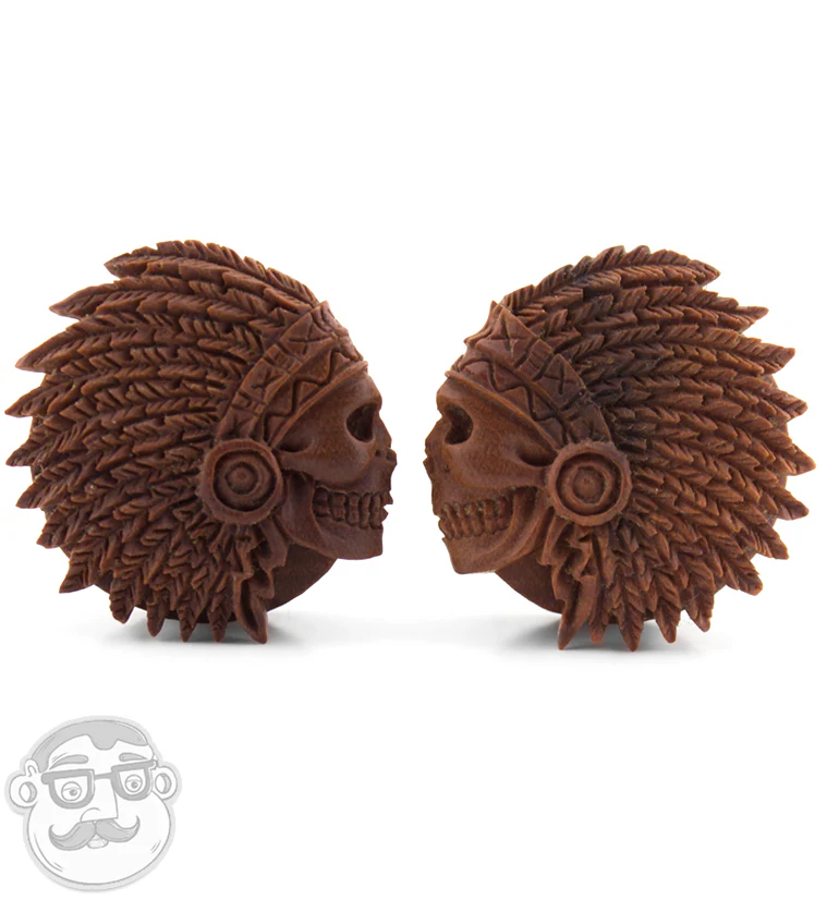 Saba Wood Crazy Horse Plugs - Image 3