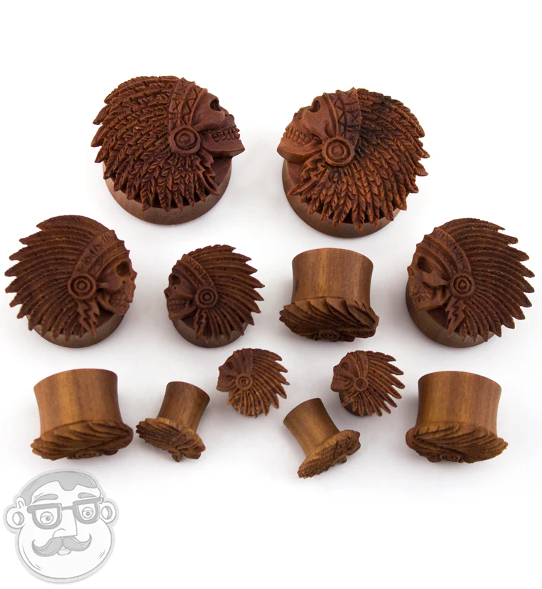 Saba Wood Crazy Horse Plugs - Image 4