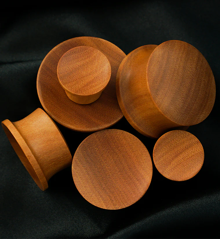 Saba Wood Mayan Flare Plugs - Image 2