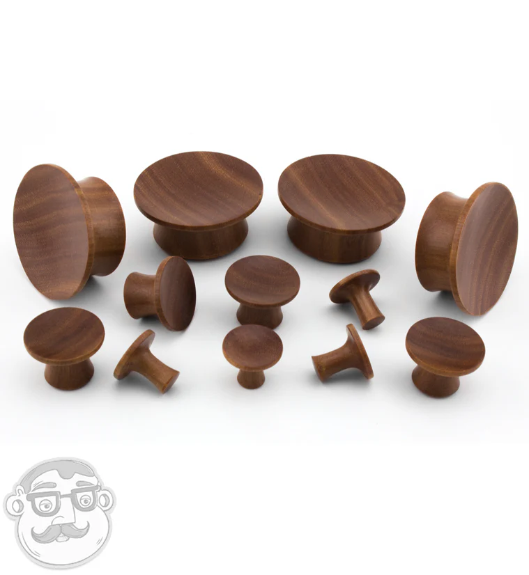 Saba Wood Mayan Flare Plugs - Image 3