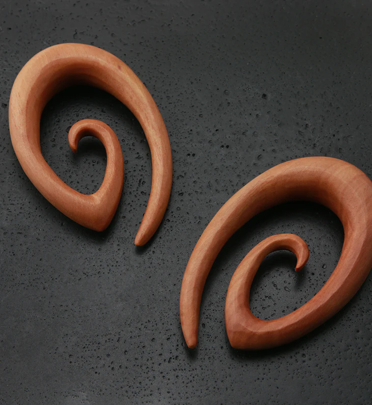 Saba Wood Oval Spirals - Image 7