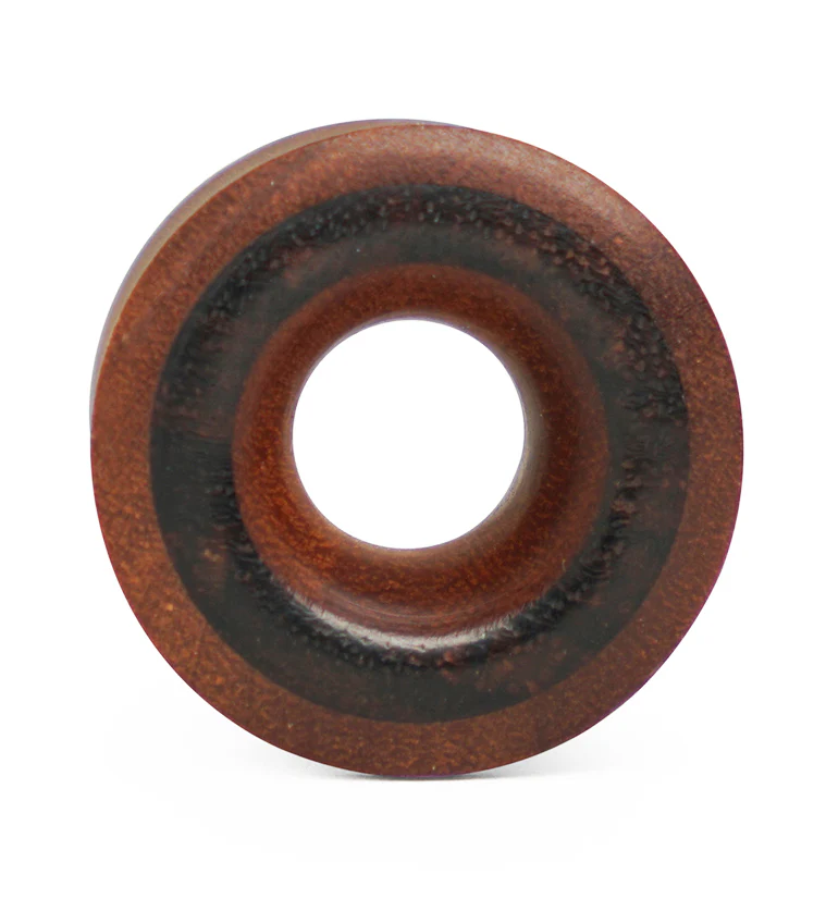 Saba Wood Tunnel Plugs With Sono Wood Inlay - Image 4