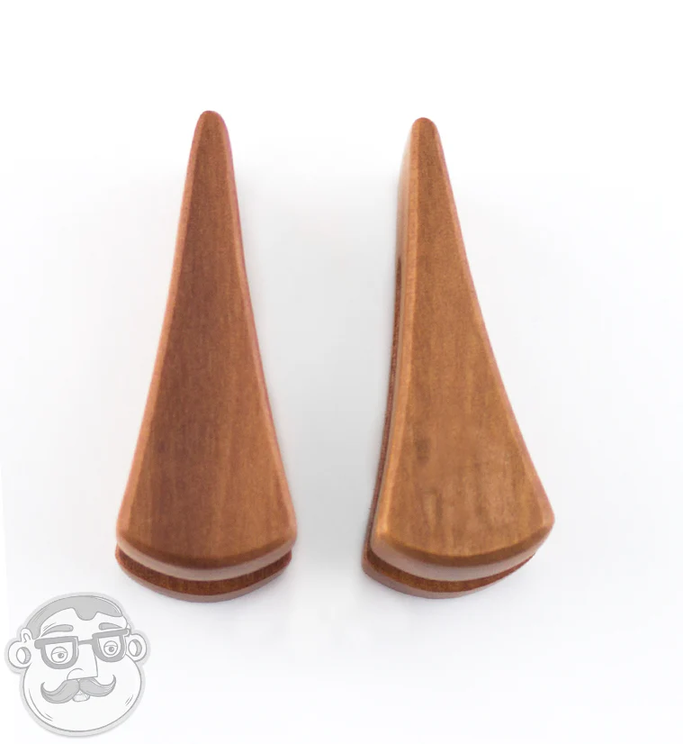 Saba Wood Vane Ear Weights - Image 2