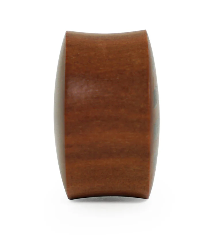 Saba Wooden Plugs With Striped Inlay - Image 4