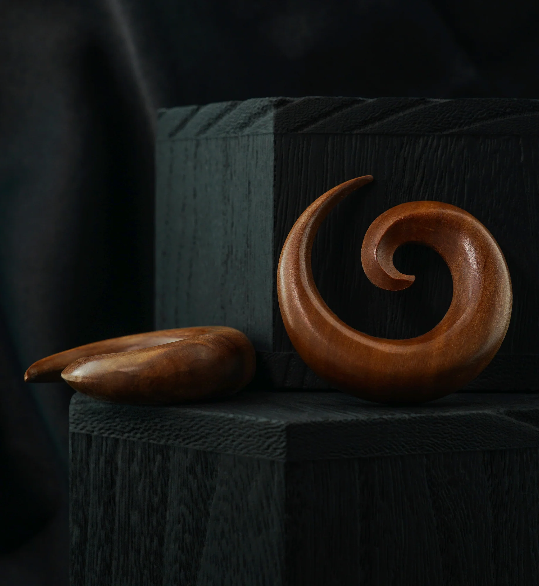 Saba Wooden Spirals - Image 2