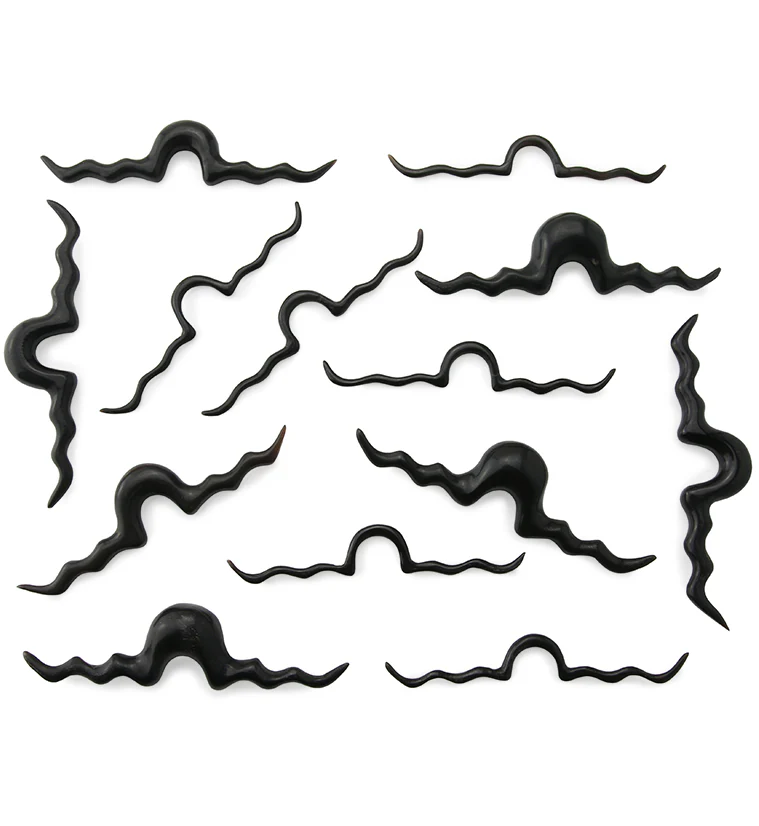 Scraggler Mustache Horn Septum Bar