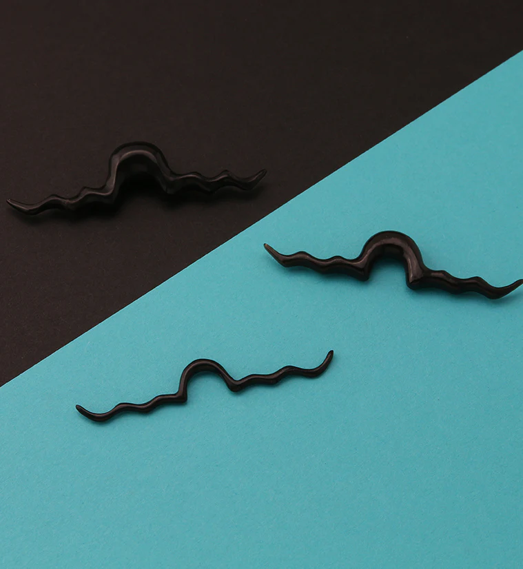 Scraggler Mustache Horn Septum Bar - Image 2