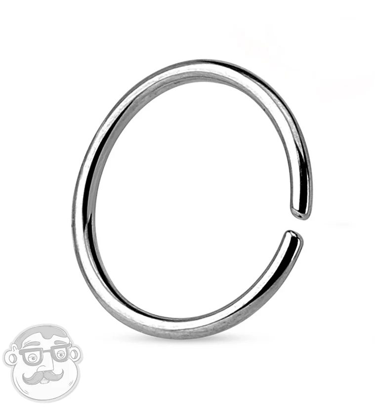 Seamless Stainless Steel Hoop Ring - Image 2