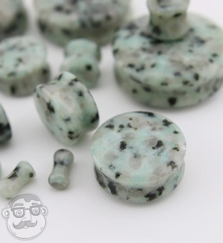 Sesame Jasper Stone Plugs - Image 5