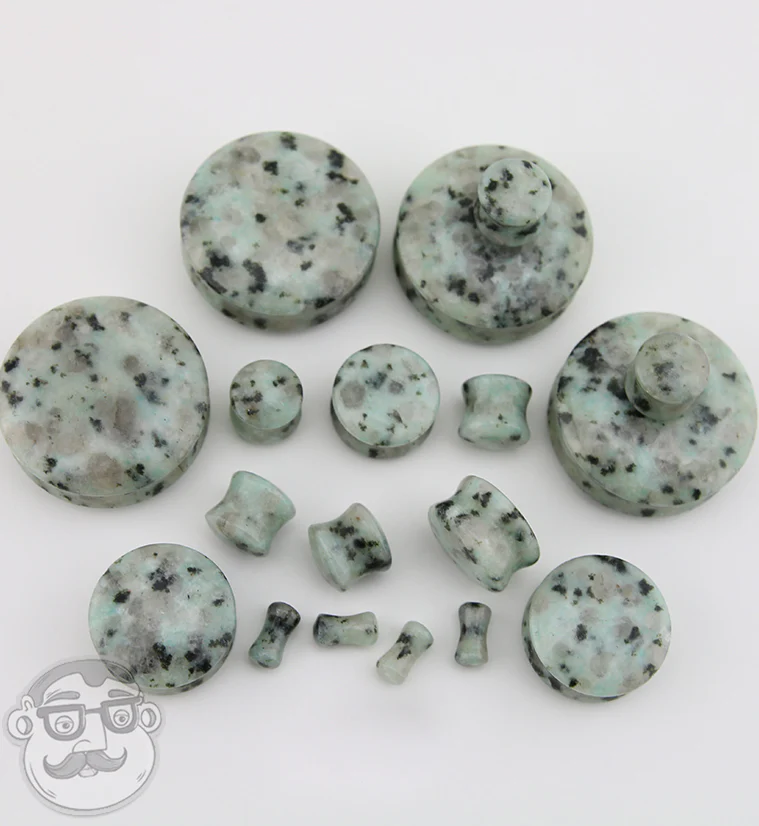 Sesame Jasper Stone Plugs - Image 6
