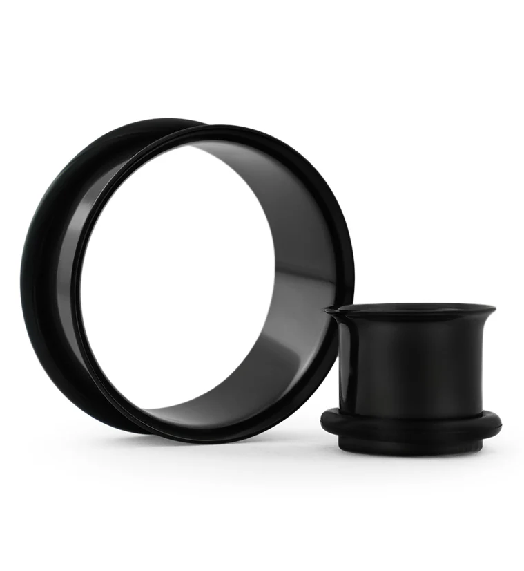Single Flare Black Steel Tunnels
