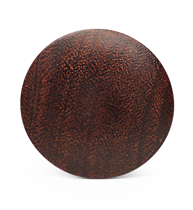 Single Flare Dark Tamarind Wood Plugs - Image 3